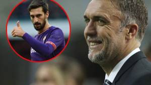 Batistuta decidó unas palabras para el fallecido Davide Astori.