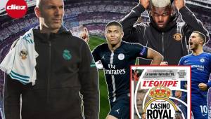 El portal francés L'Équipe publicó este jueves en su portada sobre las prioridades que maneja Zidane en el Real Madrid. En su segunda etapa no contaría con Varane, Kroos y Bale.