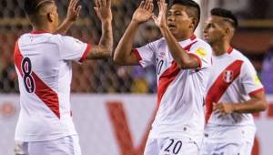Christian Cueva le dio el triunfo a la selección de Perú.