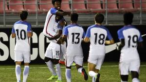 Estados Unidos goleó 6-2 a la selección de Cuba en el Premundial sub-17