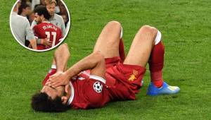 Jürgen Klopp, técnico del Liverpool, contó que la lesión de Salah es grave y podría perderse el Mundial de Rusia 2018. Fotos AFP