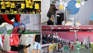 Estas son las 15 curiosidades que se presentaron este fin de semana en la vuelta del fútbol en la Bundesliga. ¿Qué pasó con la mascota de uno de los clubes históricos de Alemania?