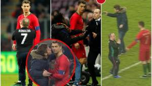 Te dejamos las mejores imáganes de la locura que se vivió en Suiza con la derrota de la Portugal de Cristiano contra Holanda. El delantero del Real Madrid fue el gran protagonista.