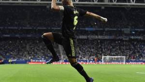 Karim Benzema evitó que el Real Madrid saliera con el empate del campo del Espanyol.