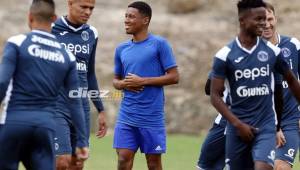 El delantero Limber Pérez Jr. era el goleador del Olimpia Reservas pero ahora solo piensa en el Motagua.