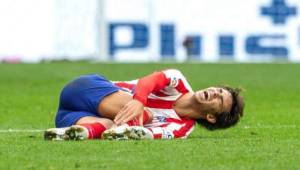 Joao Felix se dobló el tobillo en una carrera cuando quedaban 12 minutos para el final del partido y se retiró.