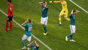 Alemania terminó en último lugar del Grupo F del Mundial de Rusia 2018.