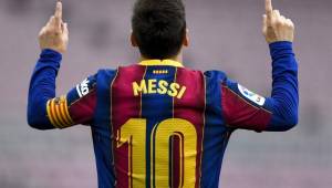 Messi portó la camiseta número '10' desde el 2008 cuando Ronaldinho salió del Barcelona.