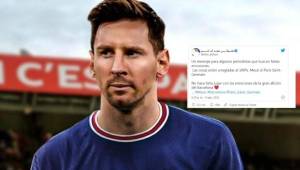Lionel Messi iría al PSG, según informan uno de los hermanos del dueño del París Saint Germain.