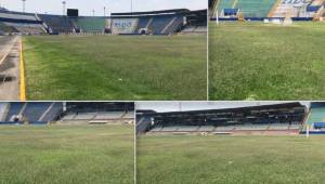 El 7 de marzo fue la última vez que el estadio Nacional de Tegucigaloa acogió un partido, en ese momento Olimpia le hizo los honores al Vida y quedaron empatados 1-1. A un mes de ese duelo, te mostramos algunas fotos de cómo se encuentra el recinto capitalino.