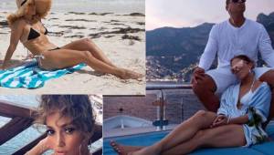 La cantante estadounidense se ha ido con el exbeisbolista a la isla de Capri, en Italia. JLo ha arrasado con una foto en traje de baño.