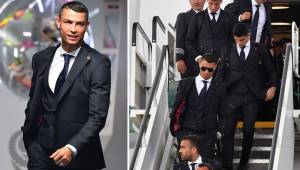 Portugal arribó esta tarde a Rusia de la mano de su gran estrella Cristiano Ronaldo. FOTO AFP
