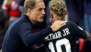 El entrenador del PSG volvió a tocar el tema de la inminente salida de Neymar de su equipo.