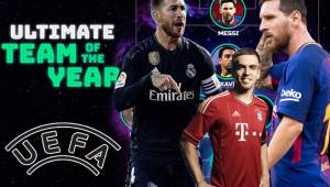 La UEFA abrió la votación para elegir el mejor 11 del año y reveló su equipo histórico de la competición formado por los futbolistas que cuentan con el mayor número de presencias en el 'Equipo del año' de los últimos tiempos.