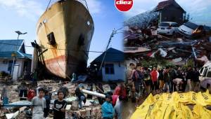 Un tsunami soprendió la noche de ayer, sábado, a la población de Indonesia y provocó la muerte de cientos de personas y además las autoridades reportan desaparecidos.
