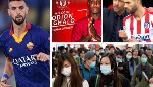 La Superliga China a suspendido su inicio debido al brote de la enfermedad, algunos futbolistas han decidido salir del país por el brote de la enfermedad.
