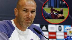Zidane lamentó que Neymar se tendrá que perder la vuelta contra el Real Madrid.