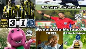 Con marcador de 3-1, la Máquina superó a Motagua en San Pedro Sula y los memes no podían faltar.
