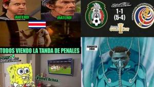 En las redes sociales siguen las burlas tras el sufrido pase de México a las semifinales de la Copa Oro tras vencer a Costa Rica en penales.