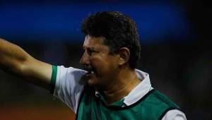 Mauro Reyes no le gustó el trabajo del árbitro en El Progreso.