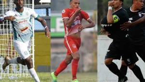 Estos son los escenarios favorables para los tres clubes que pelean por la permanencia en Liga Nacional de Honduras. Fotos DIEZ