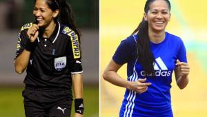 La árbitra asistente de 35 años hizo su debut en el fútbol hondureño en el 2008 con Real Sociedad (3-3) Vida. Tenía 22 años.