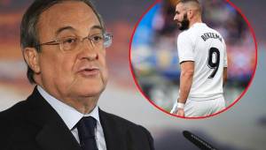 Florentino Pérez cree que Benzema es el mejor delantero del mundo en la actualidad.