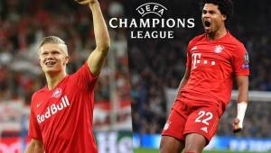 Erling Haland y Serge Gnabry son los goleadores de la Champions League.