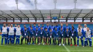Los jugadores de la Selección Sub-20 de Honduras pudieron reconocer el estadio Arena Lublin de Polonia.