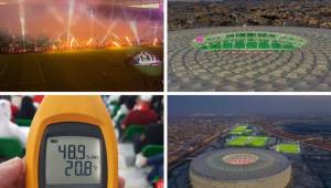 El Al Thumama fue inaugurado y así luce el nuevo e imponente estadio para el Mundial de Qatar 2022. Tendrá capacidad para 40 espectadores.