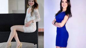 Alejandra Inestroza es una bella periodista hondureña que destaca en la televisión salvadoreña.