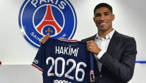 Achraf, ex del Real Madrid, ha firmado un contrato de cinco temporadas con el PSG.