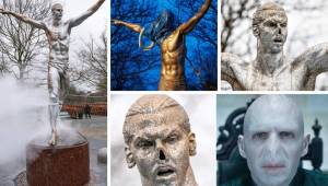 La estatua del sueco recibió un segundo ataque, esta vez hacia la nariz que se ha eliminado, la escultura está dedicada a la leyenda del Zlatan Ibrahimovic.