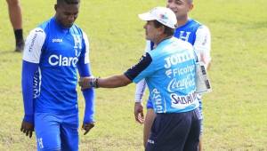 El técnico de Honduras prestó poca importancia a las supuestas declaraciones que circularon en México de Bryan Beckeles. Confirma dos legionarios para Copa Centroamericana. Foto DIEZ