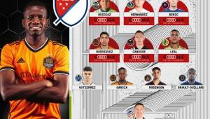 Boniek García fue reconocido como uno de los mejores jugadores en el inicio de la MLS