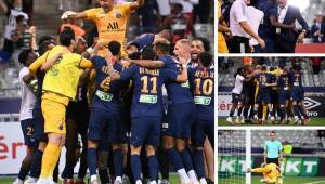 PSG sufrió para vencer en penales al Lyon y se quedó con la Copa de Francia gracias a un penal tapado por el tico Keylor Navas. Aquí las mejores fotografías del festejo.