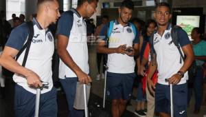 Motagua se desplazó a Panamá con el objetivo de conseguir un resultado positivo en la ida de semifinales de Liga Concacaf. Fotos Ronald Aceituno