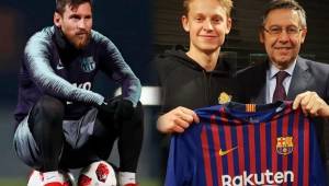 Messi habría contactado a De Jong para decirle que fichara por el Barcelona, comentó el progenitor del jugador.