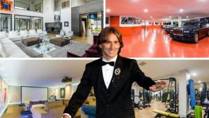 Así es la espectacular casa de Luka Modric, jugador del Real Madrid, que ha gastado 12 millones de euros para vivir aquí junto a su mujer y sus hijos. Tiene sala de cine, piscina y otros lujos. FOTOS: Cortesía de 'Vanity Fair'.
