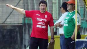 El entrenador del Marathón, Héctor Vargas, está realizando una gran campaña con los sampedranos y están en semifinales a las puertas del campeonato.