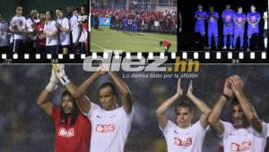 Las Leyendas del Mundo vencieron 5-2 a las Leyendas de Honduras en el estadio Nacional de Tegucigalpa. Pese a la lluvia, el show fue espectacular.