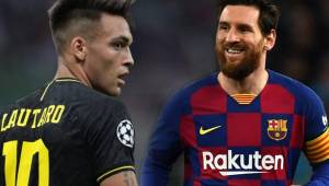 Lautaro Martínez es uno de los futbolistas llamados a vestir en cualquier momento la camiseta del Barcelona a petición de Messi.