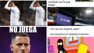 Te presentamos los mejores memes que dejó el triunfo del Real Madrid ante el Valladolid (1-0) en la Liga de España. Hazard y Vinicius, protagonistas.