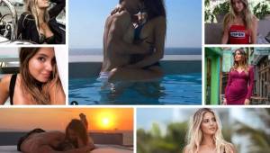 El futbolista Javier Chicharito se convertirá en padre este año junto a la modelo australiana, Sarah Kohan. El año pasado fueron captados en una playa.