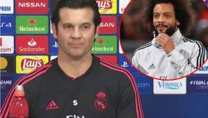 Solari explicó en rueda de prensa que espera seguir contando con Marcelo en el Real Madrid.