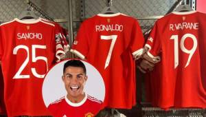 Cristiano Ronaldo usará el dorsal '7' en su regreso al Manchester United.