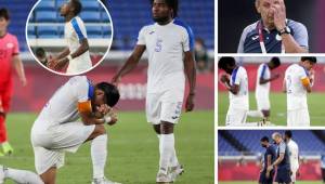 Honduras fue goleada 6-0 contra Corea del Sur y quedó eliminada de los Juegos Olímpicos de Tokio 2021. Estas son las imágenes que dejó el sufrido partido para la Bicolor.