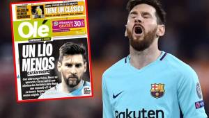 Medios argentinos se pronunciaron tras la eliminación del Barcelona en Champions.