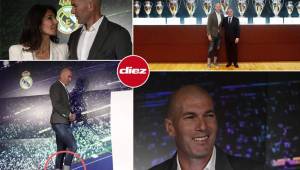 Zinedine Zidane fue oficializado este lunes como nuevo entrenador del Real Madrid y dejamos algunas imágenes que seguramente no viste en TV.