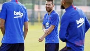 Messi espera marcar su primer tanto de la temporada ante Sevilla en el Sánchez Pizjuán.